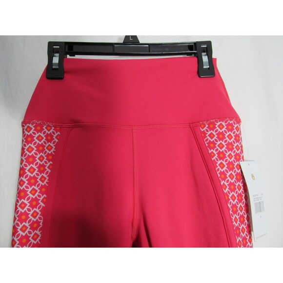 Spiritual Gangster Pink Geometric Jade Dream Tech Eco Jersey Leggings Small NWT - Picture 3 of 7